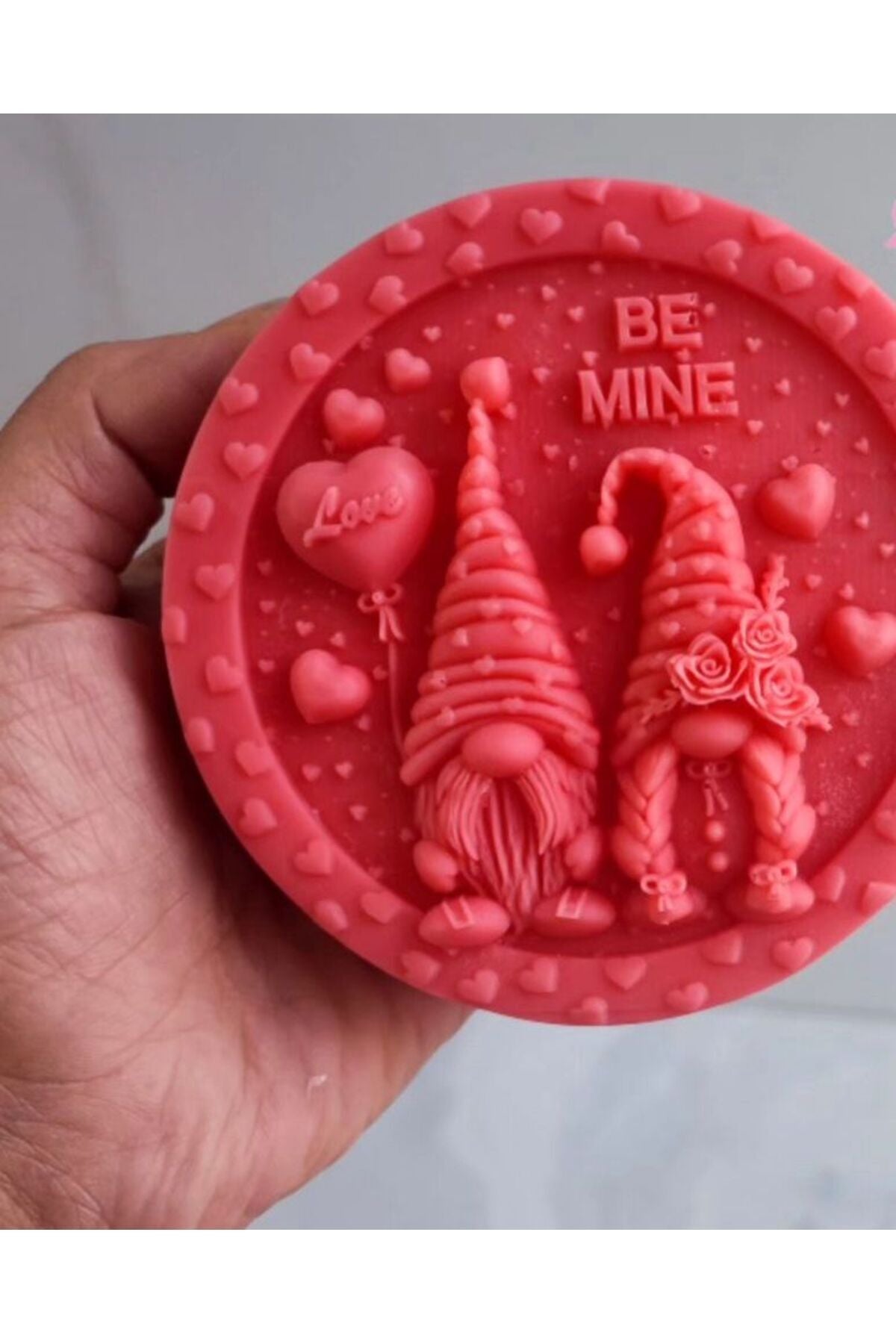 Dekoratif Sevgililer tekli sevgiler Mum suz