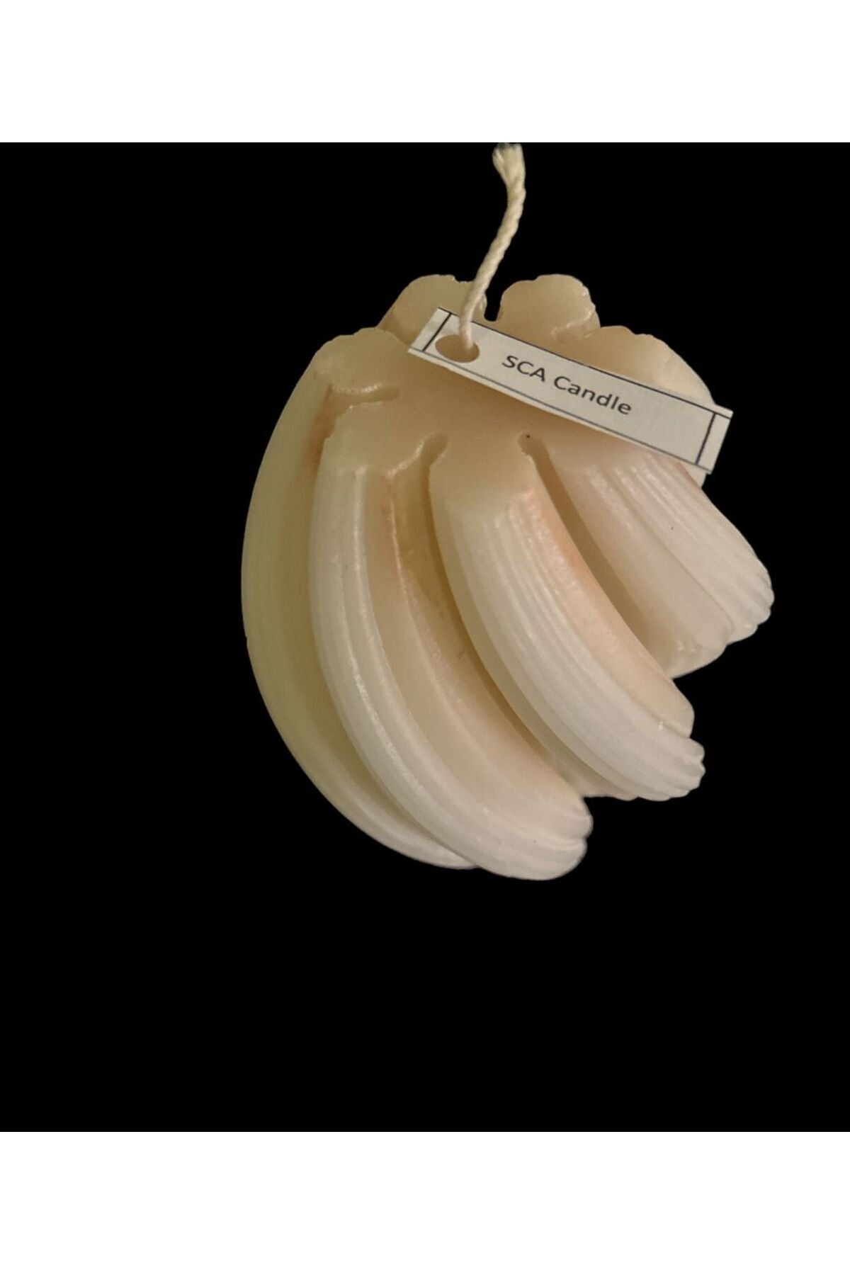 Dekoratif Burgu Dalga Beyaz Mum Dalga Mum Luks Mum Özel Mum