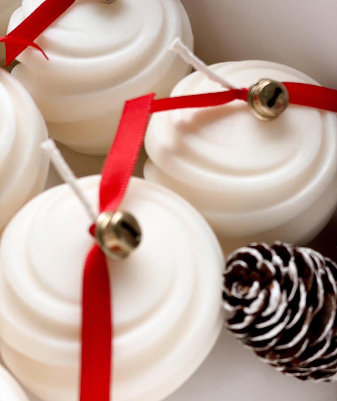 Dekoratif Mum yuvarlak şık model