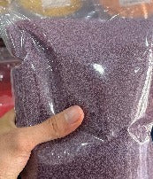 1 KG Mor İnci Tozu Mum GÜL