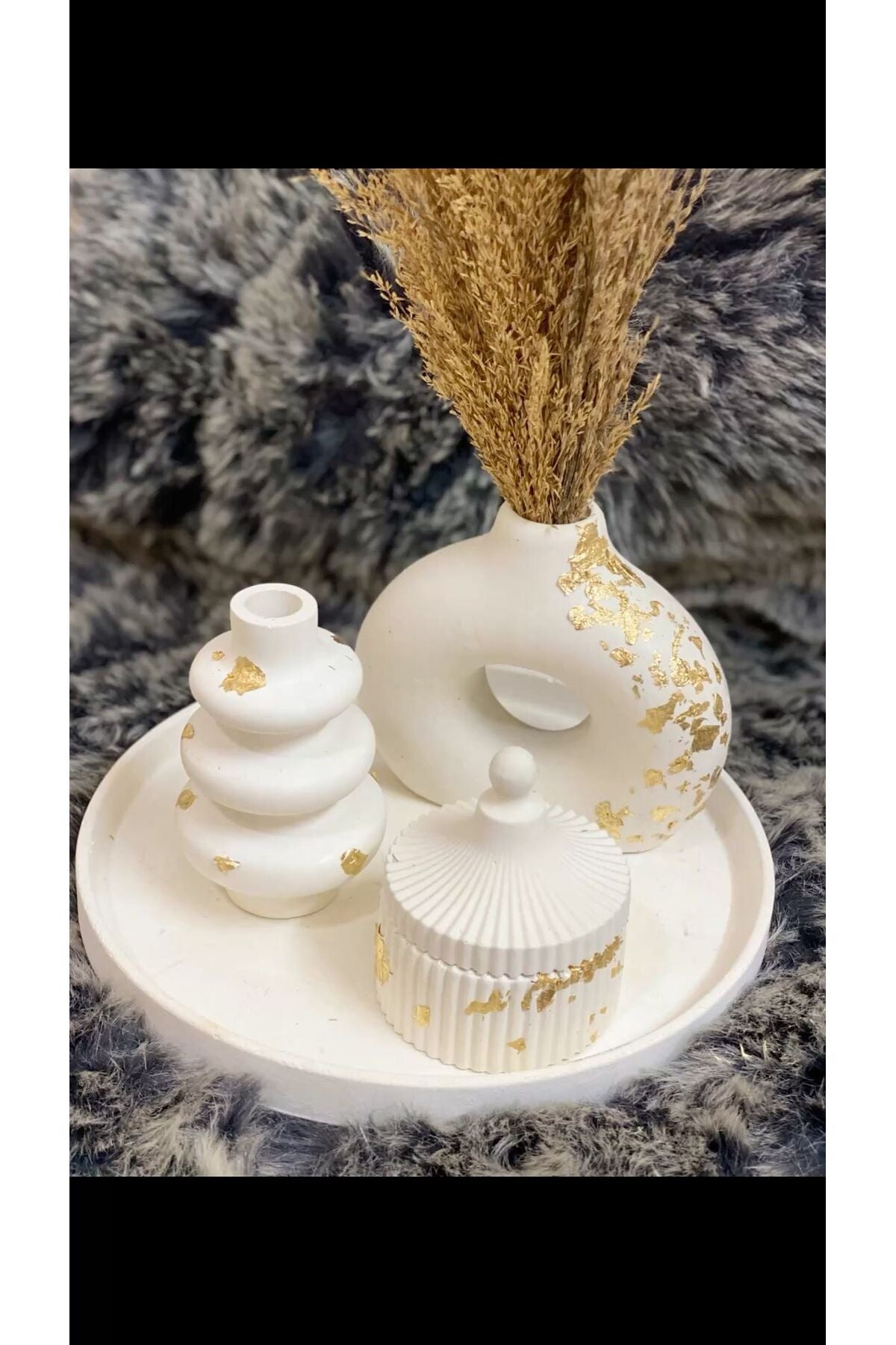 Decor Büyük Boy Dekoratif Tepsi – görsel 6