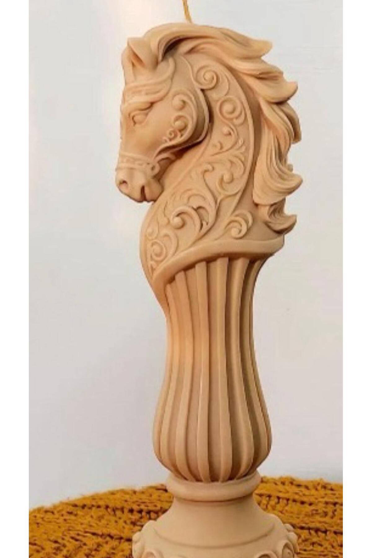 Dekoratif 3'lü Mum Seti 20x6 cm – görsel 2