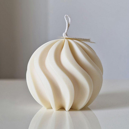 Dekoratif Mum Daire Mum Yuvarlak Mum