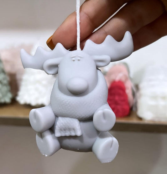 Yeni Yıl Geyik model Açık Gri Renk