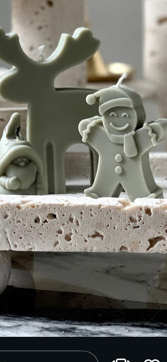 YeniYıl  Geyik +Küçük Kardan adam +çoçuk Toplam 3 Parça