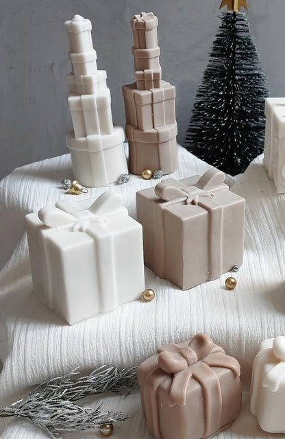 Dekoratif Hediye YeniYıl Chrismas Yeni Yıl Kahve Renk 100 tekli Mum