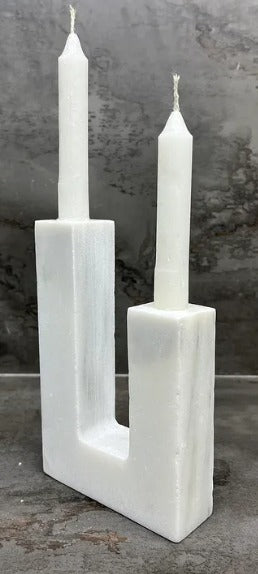 Doğal Mermer Mumluluk, Beyaz Mermer Mumluk, Mermer Şamdan