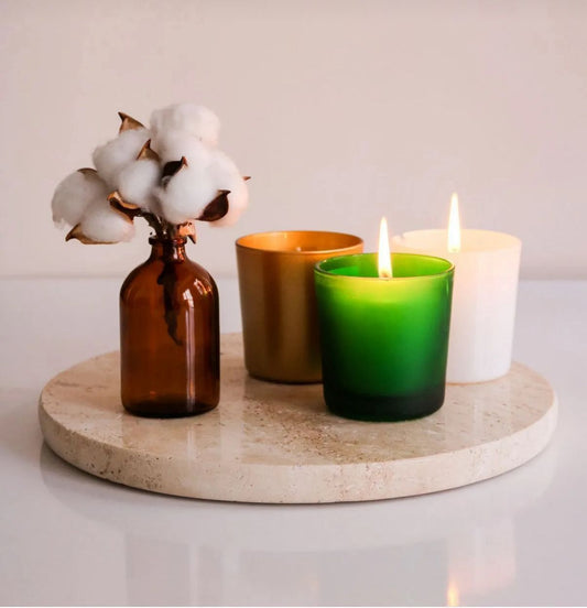 Şık tepsi Mermer  22 CM