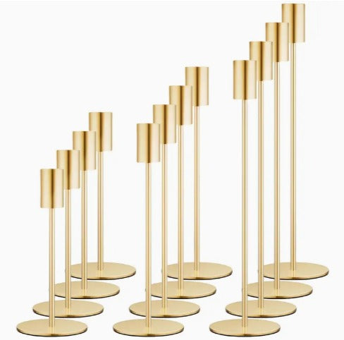 3 Parça Metal Mumluk Seti