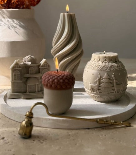 Vazo Mum +Coin +Ev Tolma 3Parça