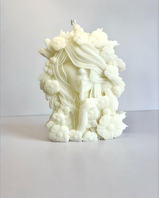 Dekoratif Mum Tekli Mum Silvana Mum Beya  Renk