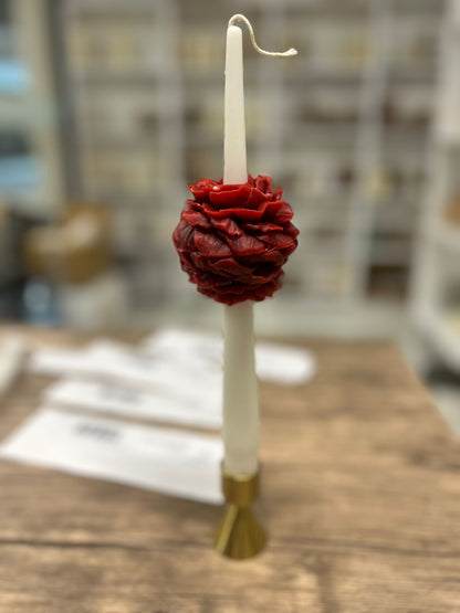 Dekoratif Mum Şamdan Mum tekli