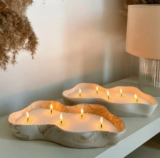 1 KG Beyaz İnci Tozu Mum Kokusuz