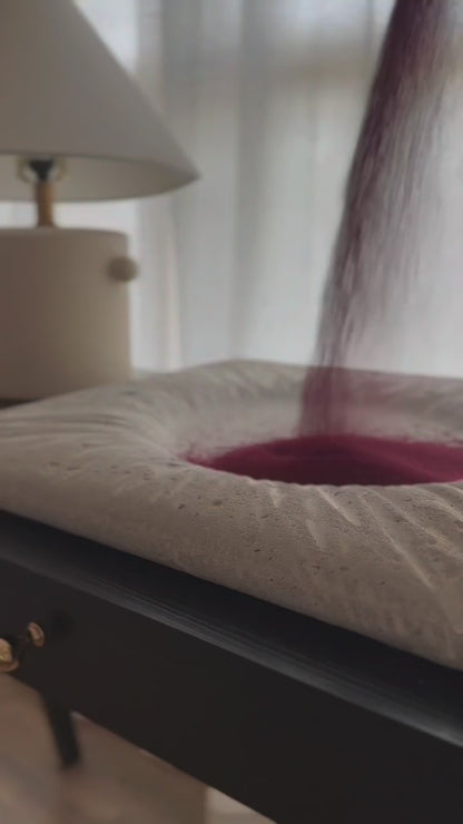 1 KG Bordo Renk  İnci Tozu