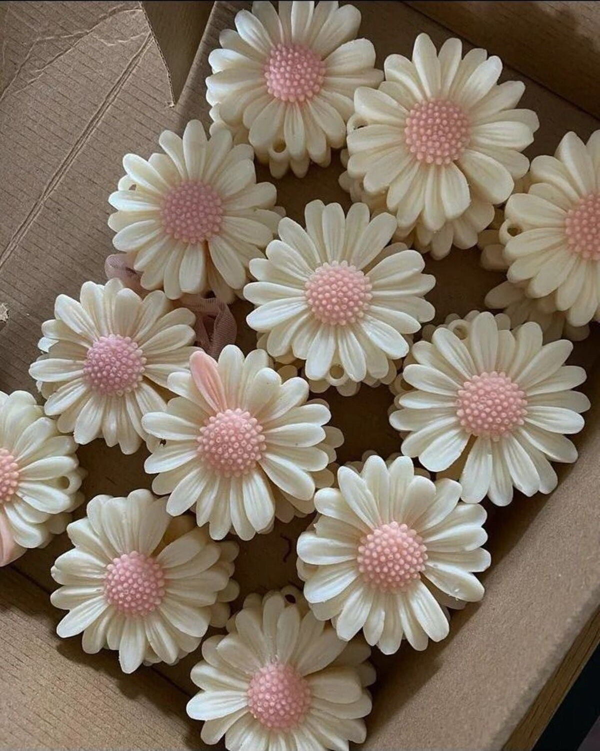 Dekoratif Gül Mum Tekli 5,5x5,5 cm Beyaz