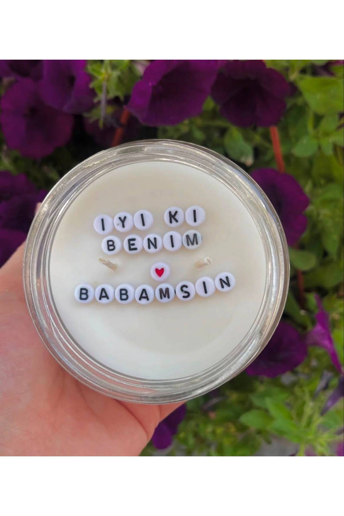 Dekoratif Mum Gizli Mesaj Mum İstediğiniz Mesaj Yazılır – görsel 3