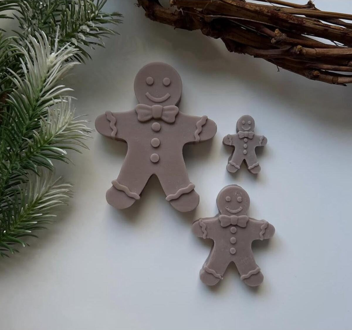 Dekoratif Mum Yeni Yıl Kardan Adam Biskuvi