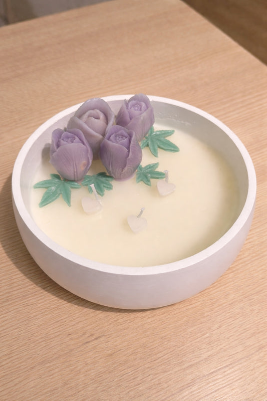 Flowers Candle Case