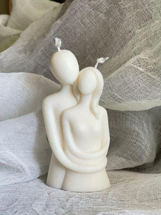 Kadın Erkek Lüks Mum Aşk Dekoratif Mum