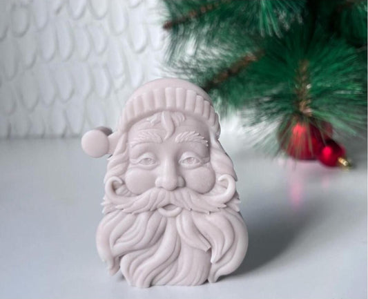 Noel Baba Yılbaşı Kahve Dekoratif Mum