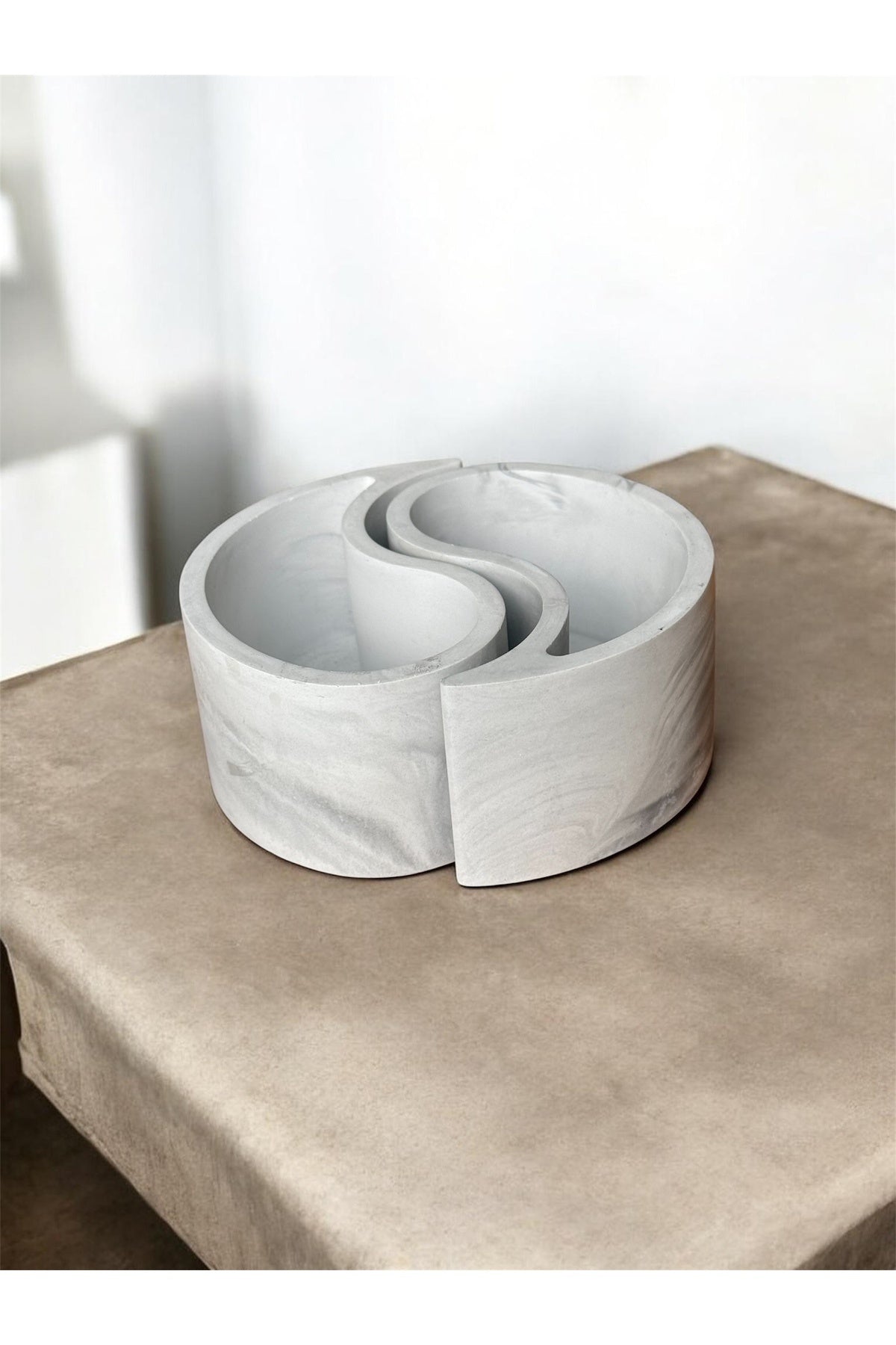 Yin Yang 2'li Dekoratif Taş – görsel 3